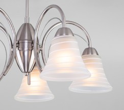 Люстра 30173/5 сатин-никель