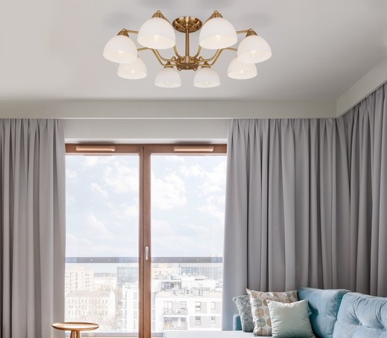 Люстра 30172/5 античная бронза