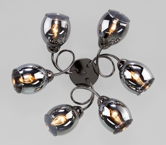 Люстра 30171/6 черный жемчуг