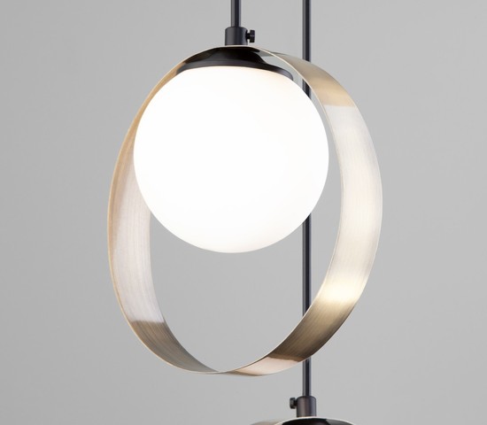 Люстра 50205/3 черный/бронза