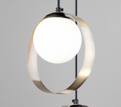 Люстра 50205/3 черный/бронза