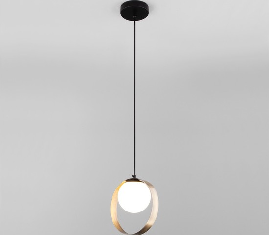 Люстра 50205/1 черный/бронза