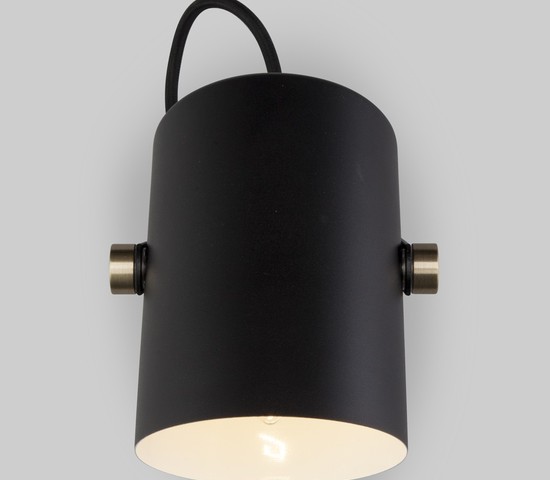 Настенный светильник 20093/1 черный