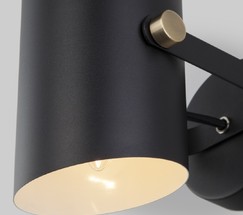 Настенный светильник 20093/1 черный