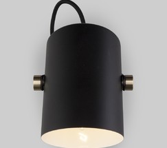 Настенный светильник 20093/1 черный