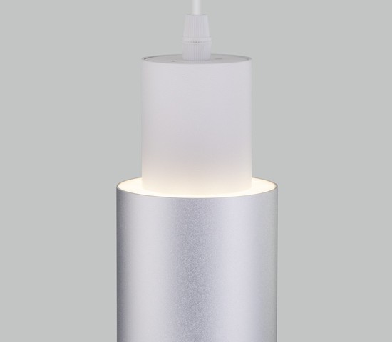 Люстра 50204/1 LED белый/матовое серебро