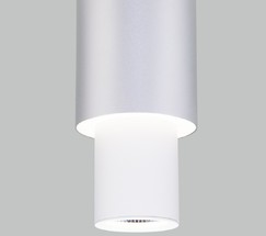 Люстра 50204/1 LED белый/матовое серебро