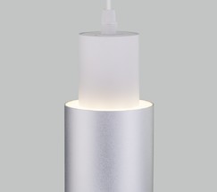 Люстра 50204/1 LED белый/матовое серебро