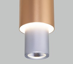 Люстра 50204/1 LED матовое серебро/матовое золото