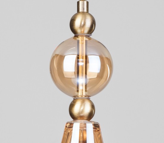 Люстра 50202/1 янтарный