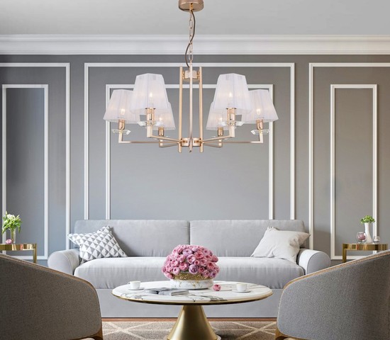 Люстра 60114/6 золото