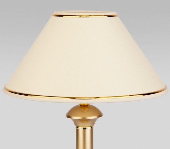 Настольная лампа 60019/1 перламутровое золото