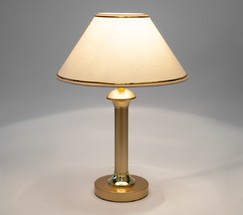 Настольная лампа 60019/1 перламутровое золото