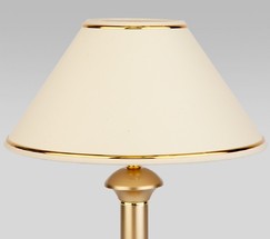 Настольная лампа 60019/1 перламутровое золото