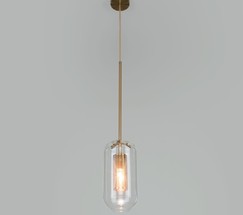 Люстра 50201/1 бронза