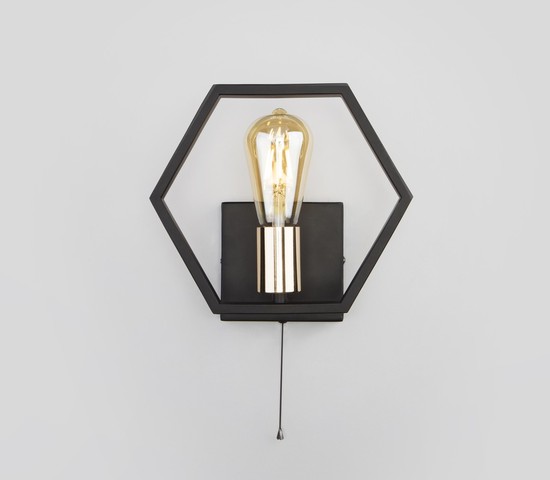 Настенный светильник 70117/1 черный