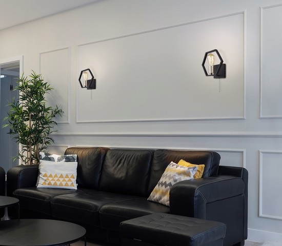 Настенный светильник 70117/1 черный