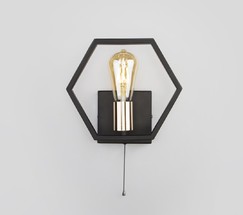 Настенный светильник 70117/1 черный