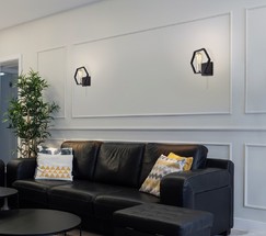 Настенный светильник 70117/1 черный