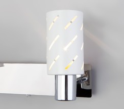 Настенный светильник 20090/2 белый/хром