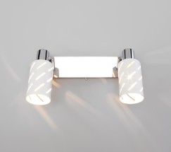 Настенный светильник 20090/2 белый/хром