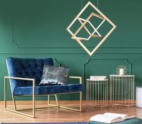 Люстра 90224/3 матовое золото