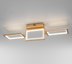 Люстра 90223/3 матовое золото