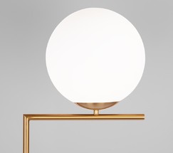 Торшер 01083/1 латунь