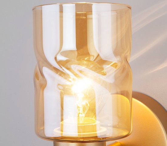 Настенный светильник 20120/1 перламутровое золото