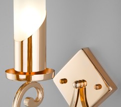 Настенный светильник 60117/1 золото