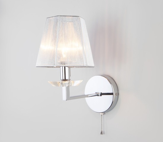 Настенный светильник 60114/1 хром