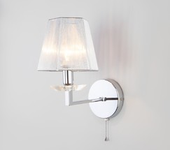 Настенный светильник 60114/1 хром