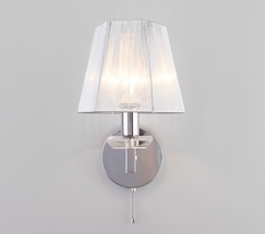 Настенный светильник 60114/1 хром