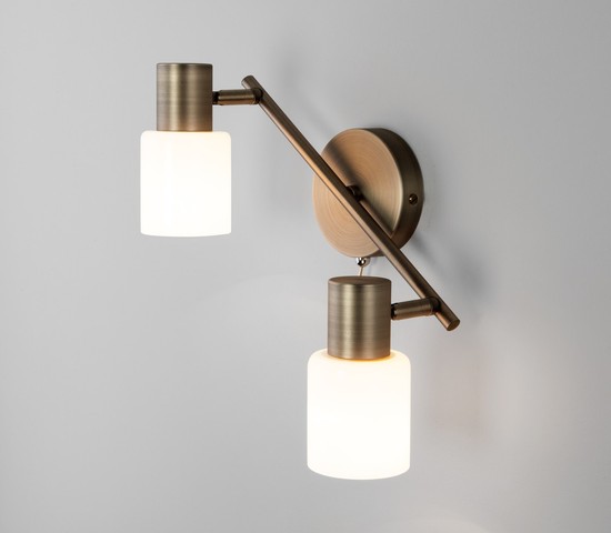 Настенный светильник 20089/2 бронза