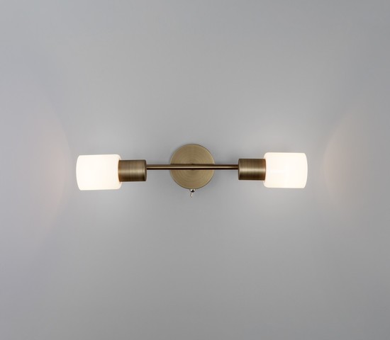 Настенный светильник 20089/2 бронза