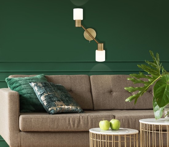 Настенный светильник 20089/2 бронза