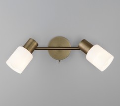 Настенный светильник 20089/2 бронза