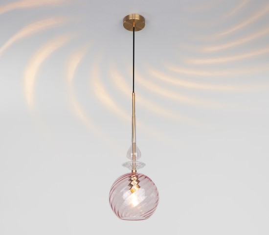 Люстра 50192/1 розовый