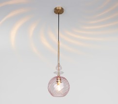 Люстра 50192/1 розовый