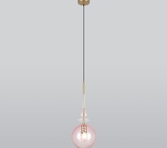 Люстра 50192/1 розовый