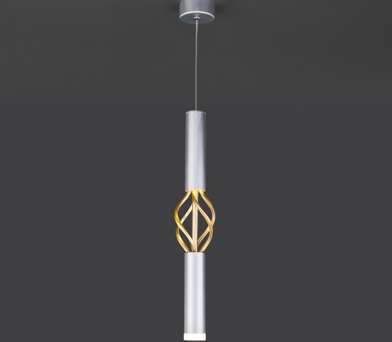 Люстра 50191/1 LED матовое серебро/матовое золото