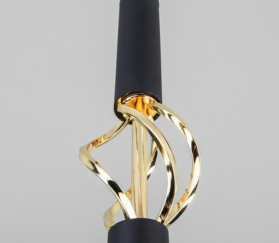 Люстра 50191/1 LED черный/золото