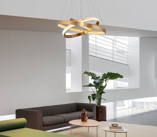 Люстра 90276/3 медный Smart