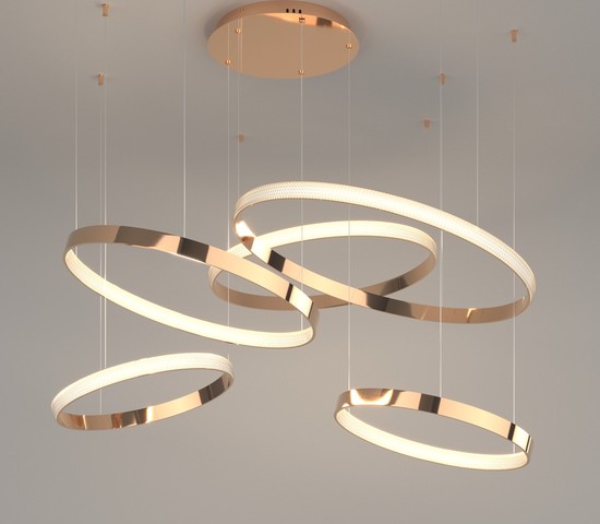 Люстра 90275/5 медный Smart