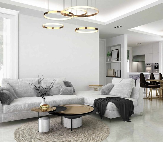 Люстра 90275/5 медный Smart