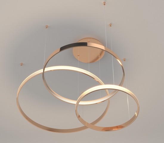 Люстра 90275/3 медный Smart