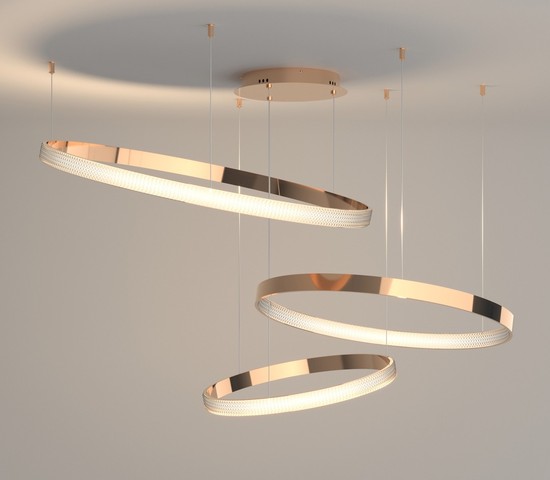 Люстра 90275/3 медный Smart