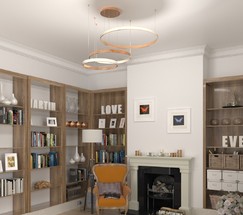 Люстра 90275/3 медный Smart