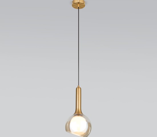 Люстра 50188/1 янтарный