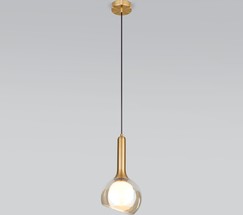 Люстра 50188/1 янтарный